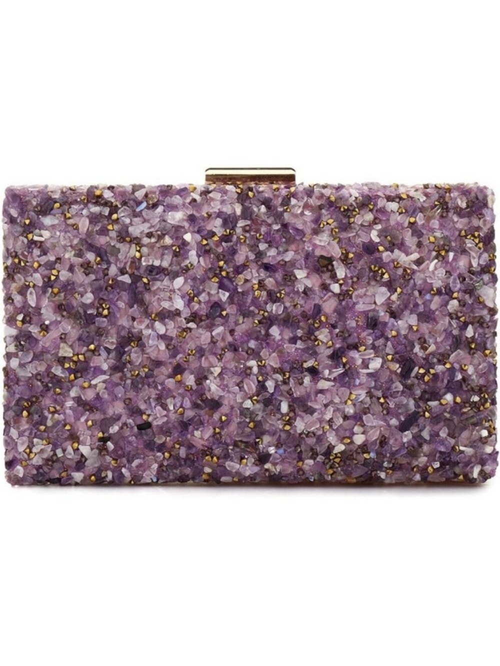 Elegant Lavender Purple Clutch Purse for Women | Evening Bag for Weddings
